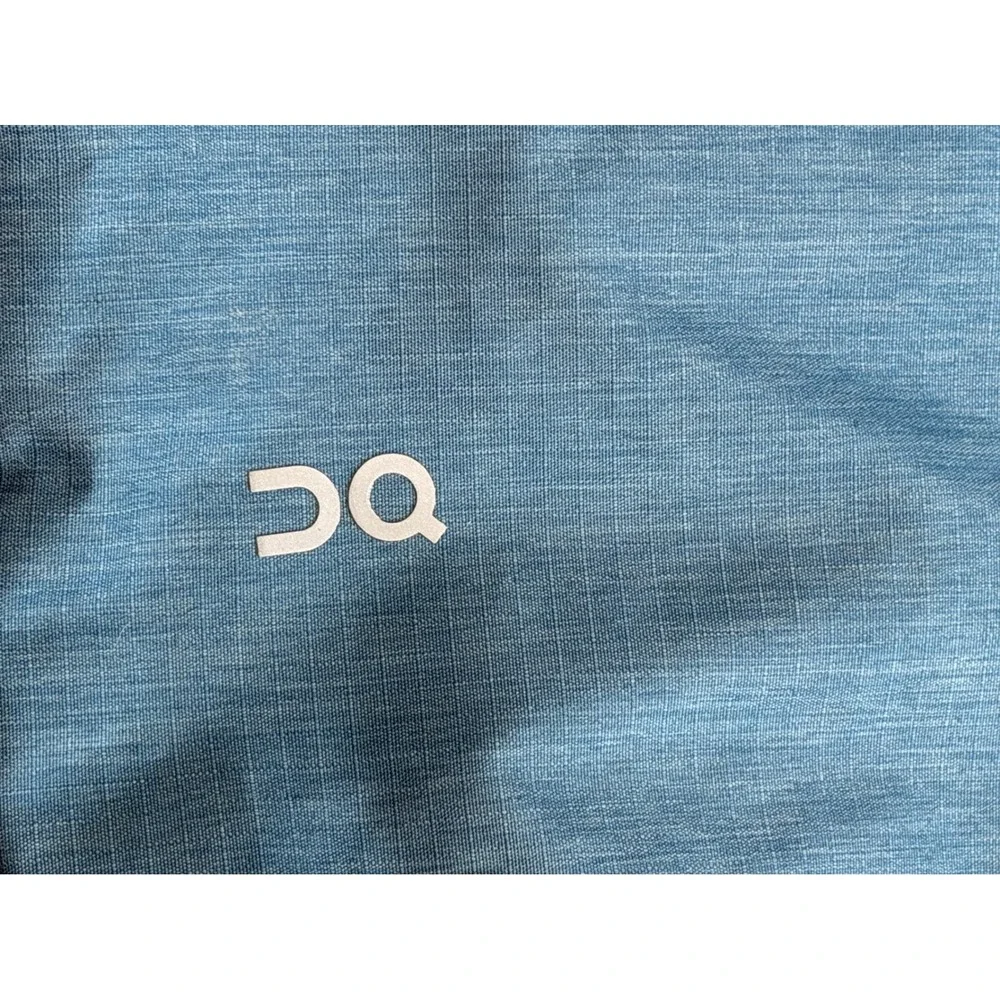 On Running Convertible Backpack Tote Bag Blue Heathered Tech Fabric Multi-Way